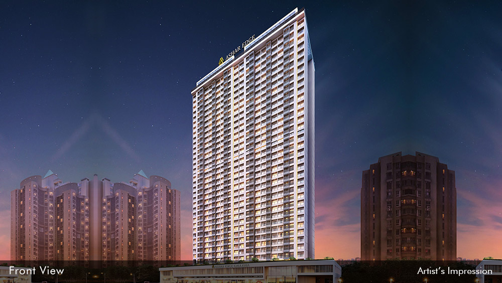 Ashar Edge 1 BHK And 2 BHK in Thane West