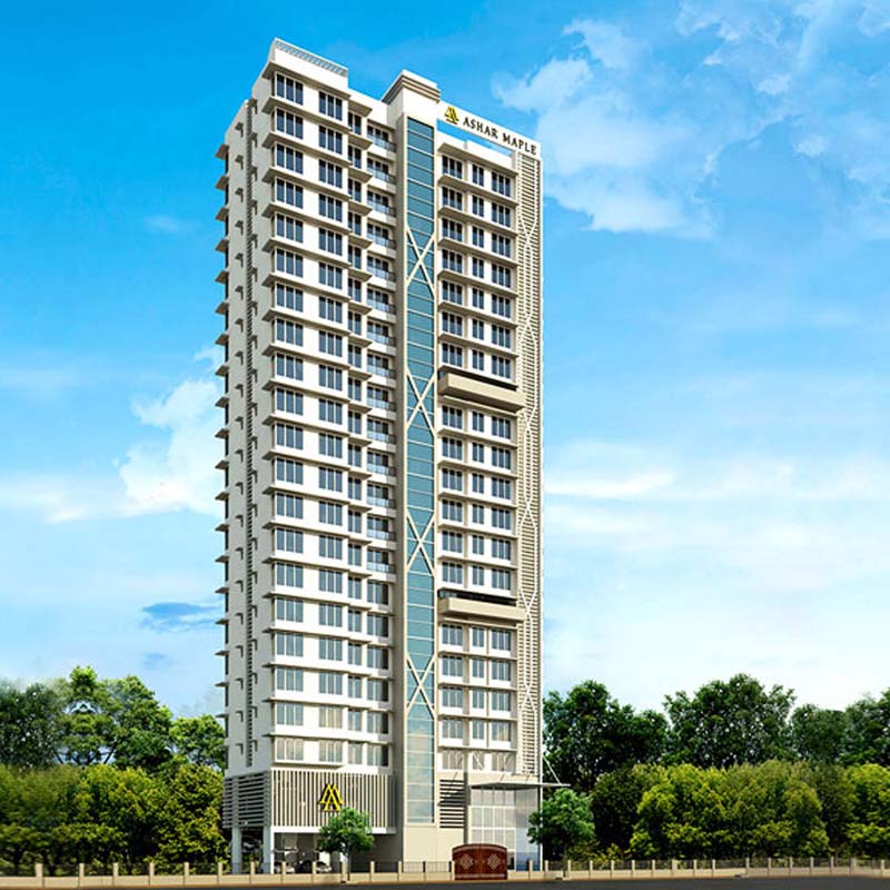 1 & 2 BHK Residential & commercial flats in Mulund.