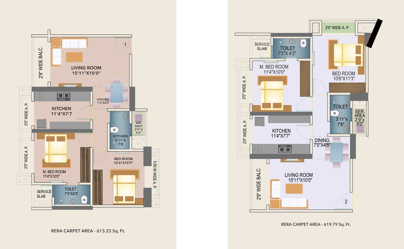  Avesa by Jagdale Group - Residential, 1 & 2 BHK Homes in Thane (w)