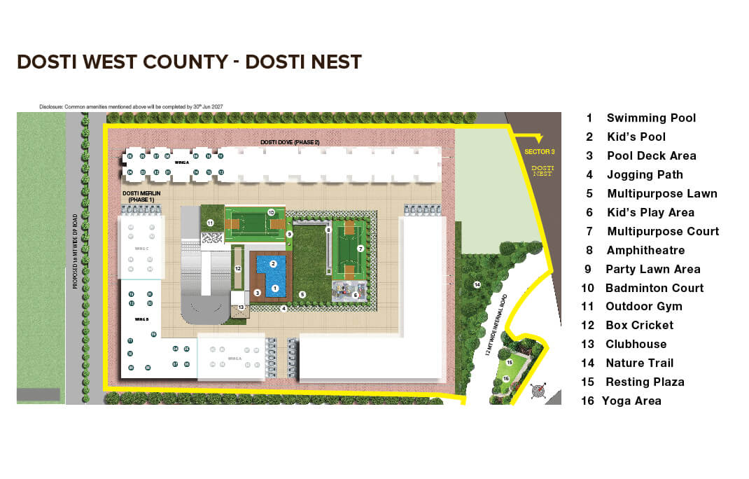 Residential Flats by Dosti Realty