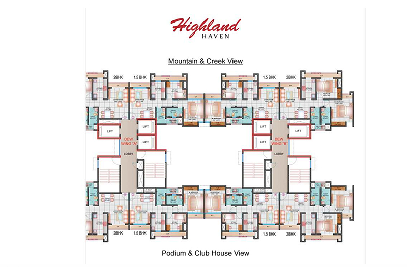  Larkins Highland Haven Residential 1BHK 2BHK Flats in Majiwada Thane