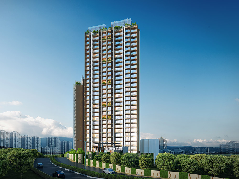  Neelkanth Lakeview - Residential, 3 & 4 BHK apartments in Pokharan Rd Number 2, Thane (w)