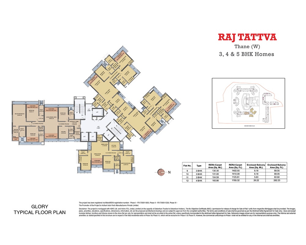  Raj Tattva - 3, 4 & 5 BHK Homes, Thane West