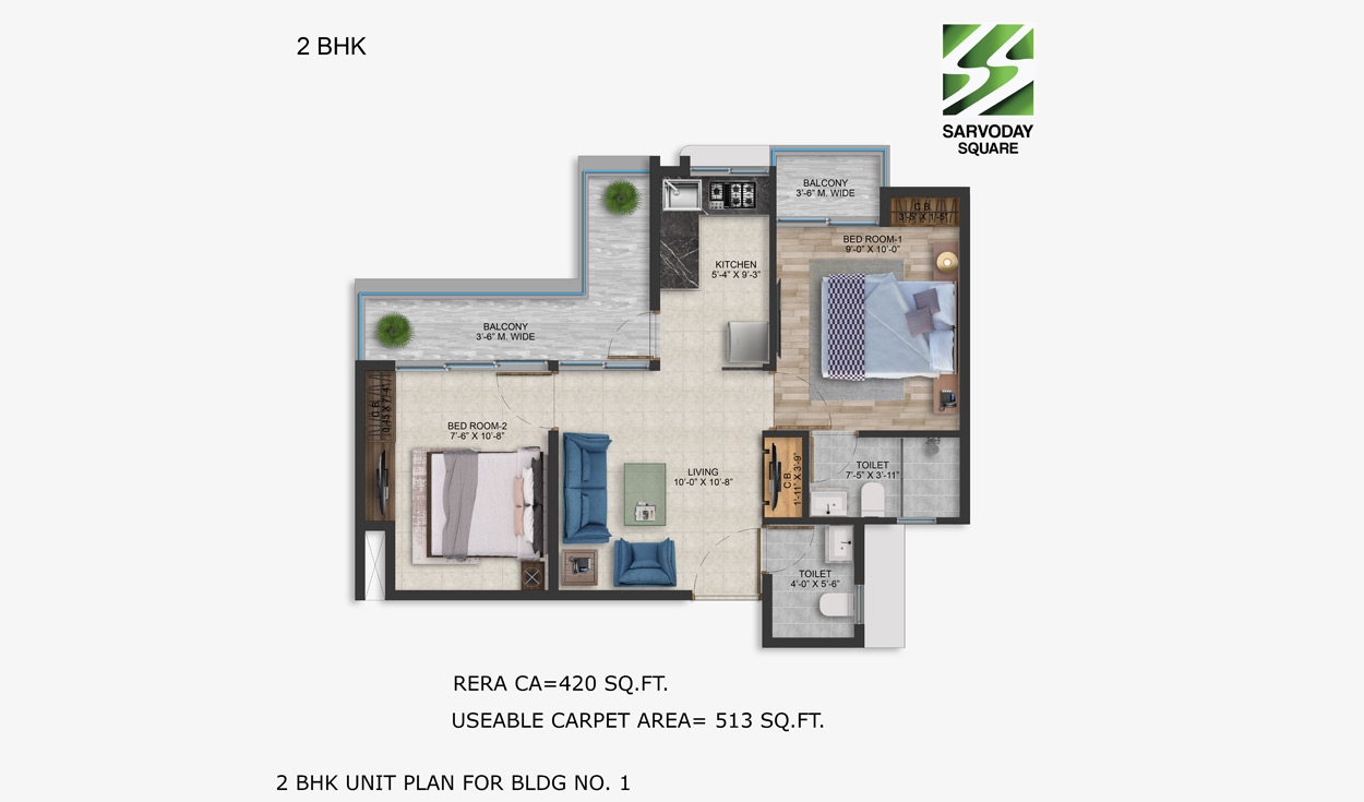 Squarefeet Group Sarvoday Square Residential 1 2 BHK Flats in Ambernath Thane  