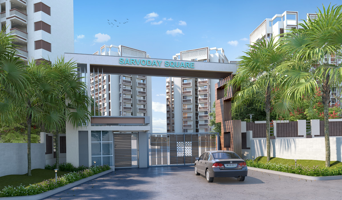 Squarefeet Group Sarvoday Square Residential 1 2 BHK Flats in Ambernath Thane  