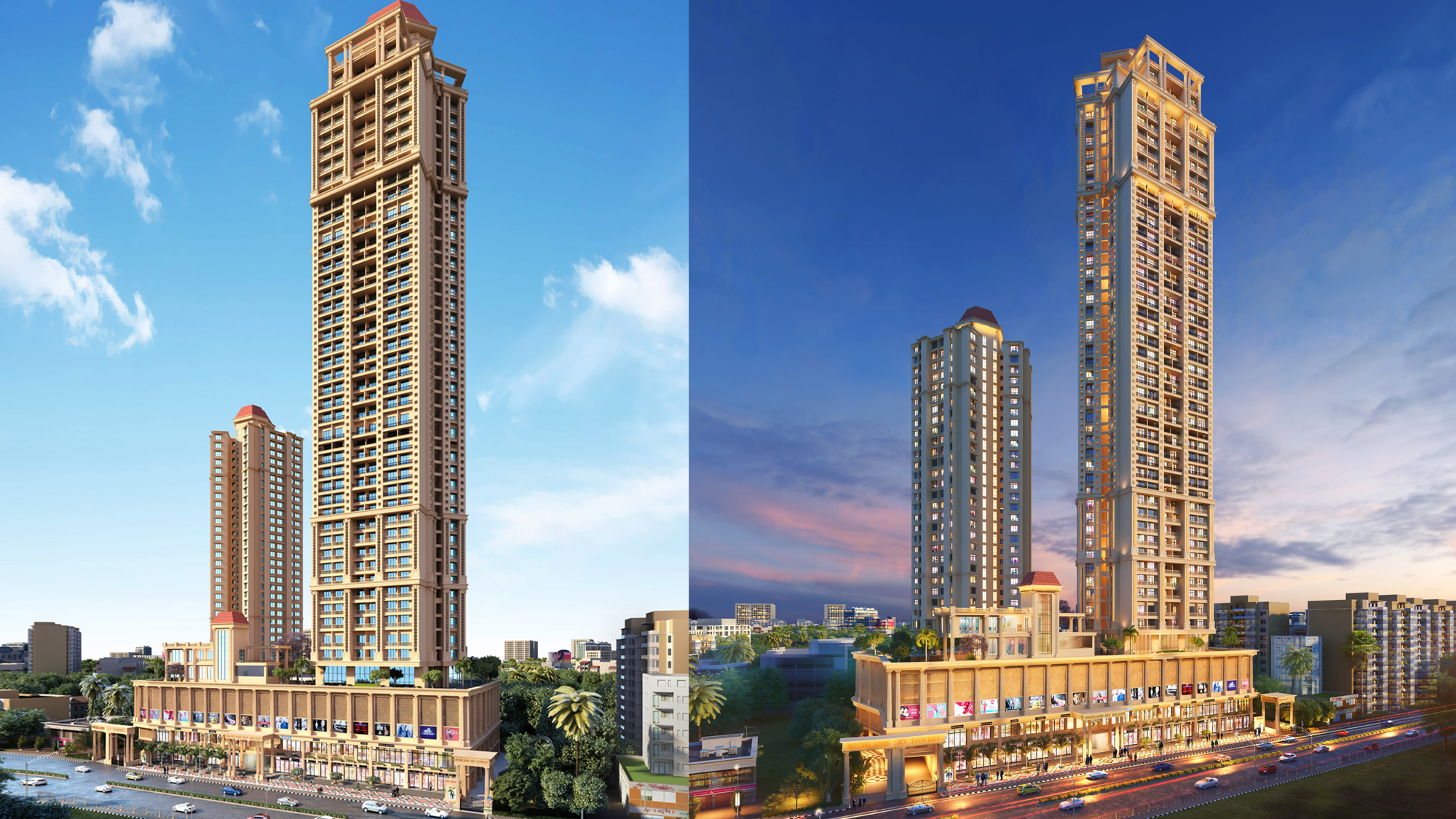 Siddhi Group Highland Sky Tower Residential 2BHK 3BHK Flats in Thane