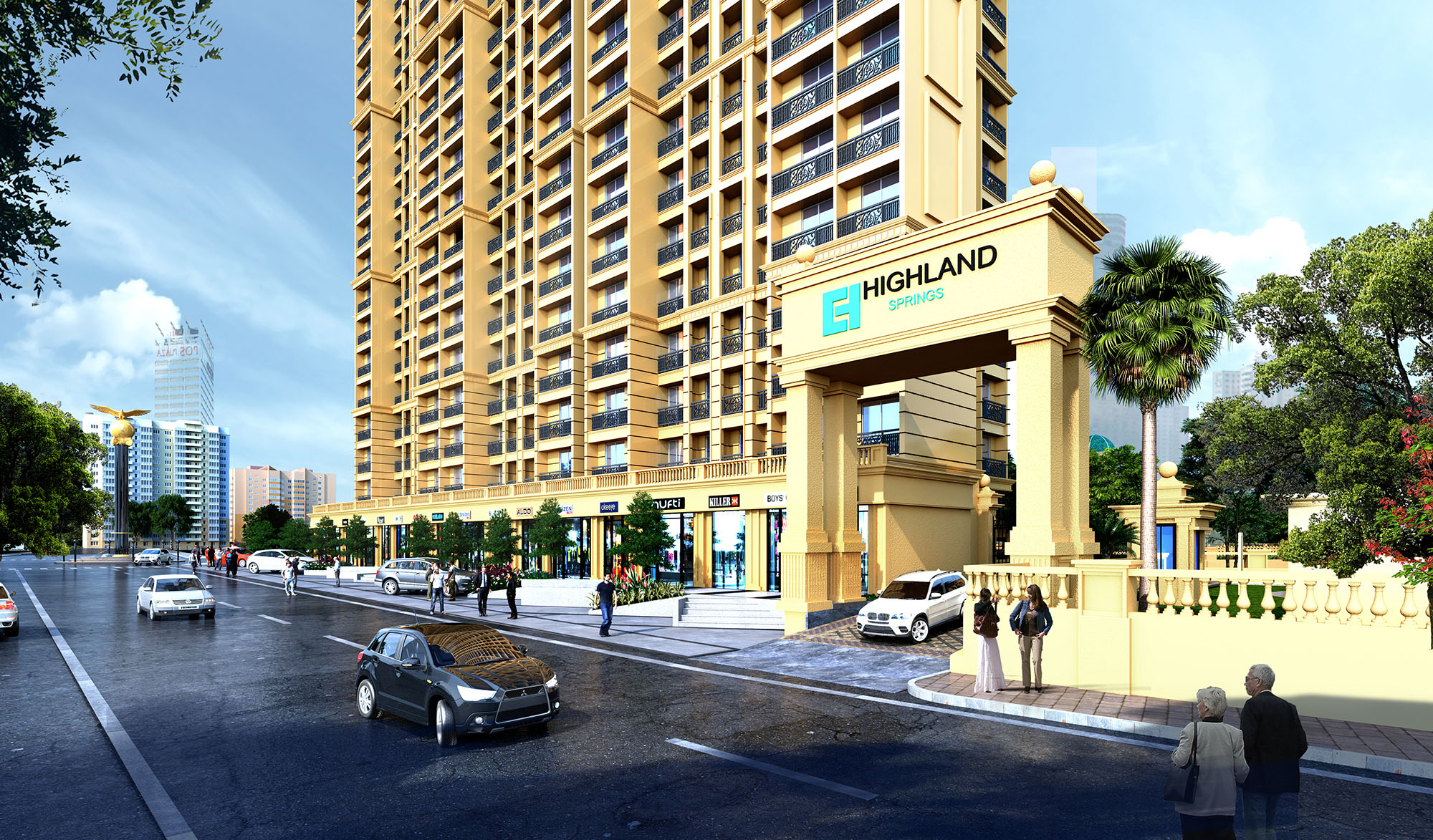 Siddhi Group Highland Spring Residential 2BHK 1BHK Flats in Thane