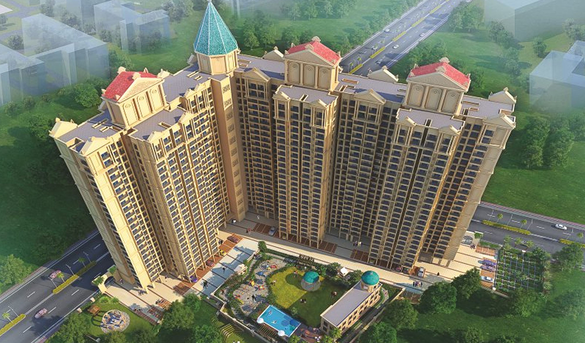 Siddhi Group Highland Sky Tower Residential 2BHK 3BHK Flats in Thane