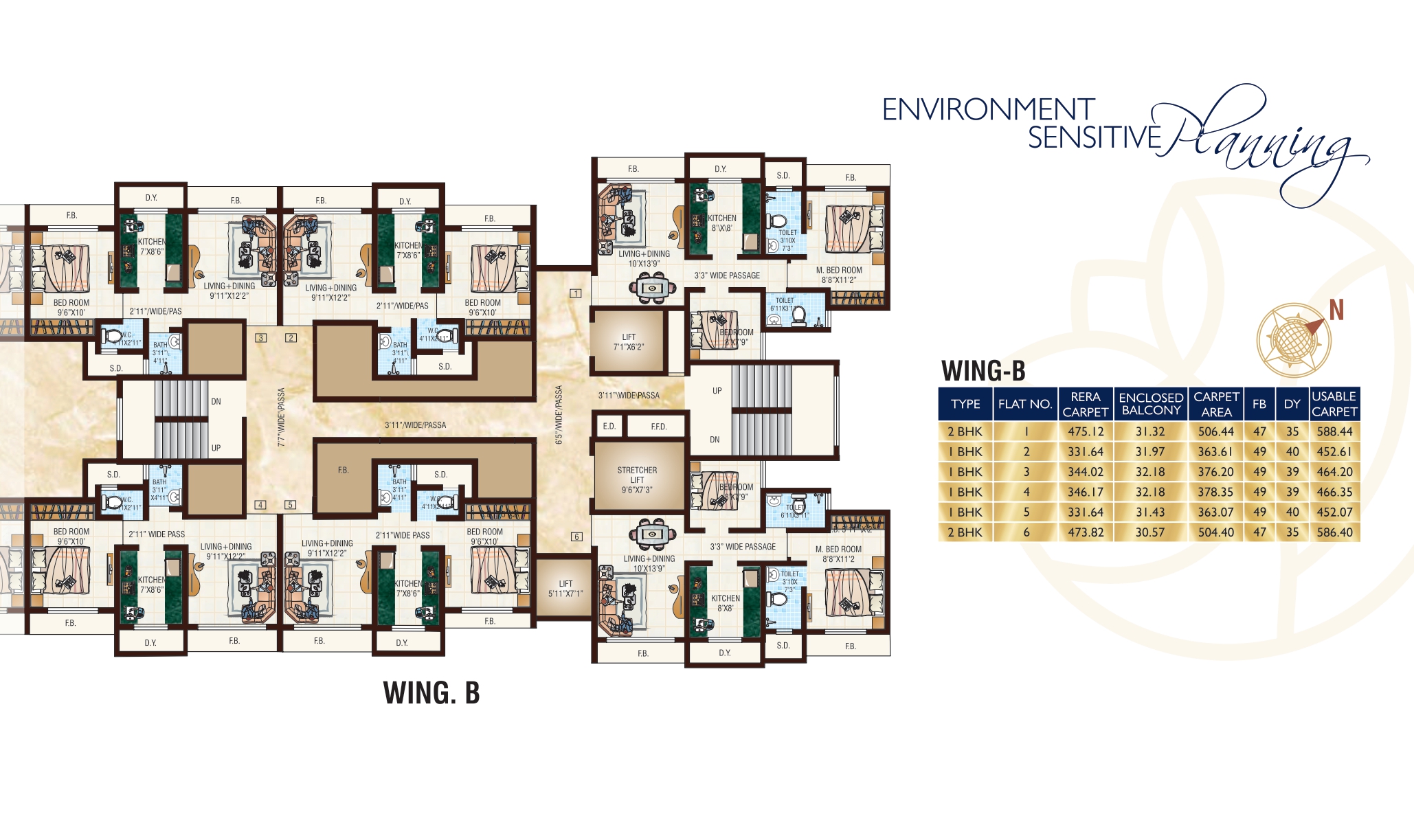  Residential JVM Spaces - JVM Tiara - 1 & 2 BHK Premium Apartment, Thane