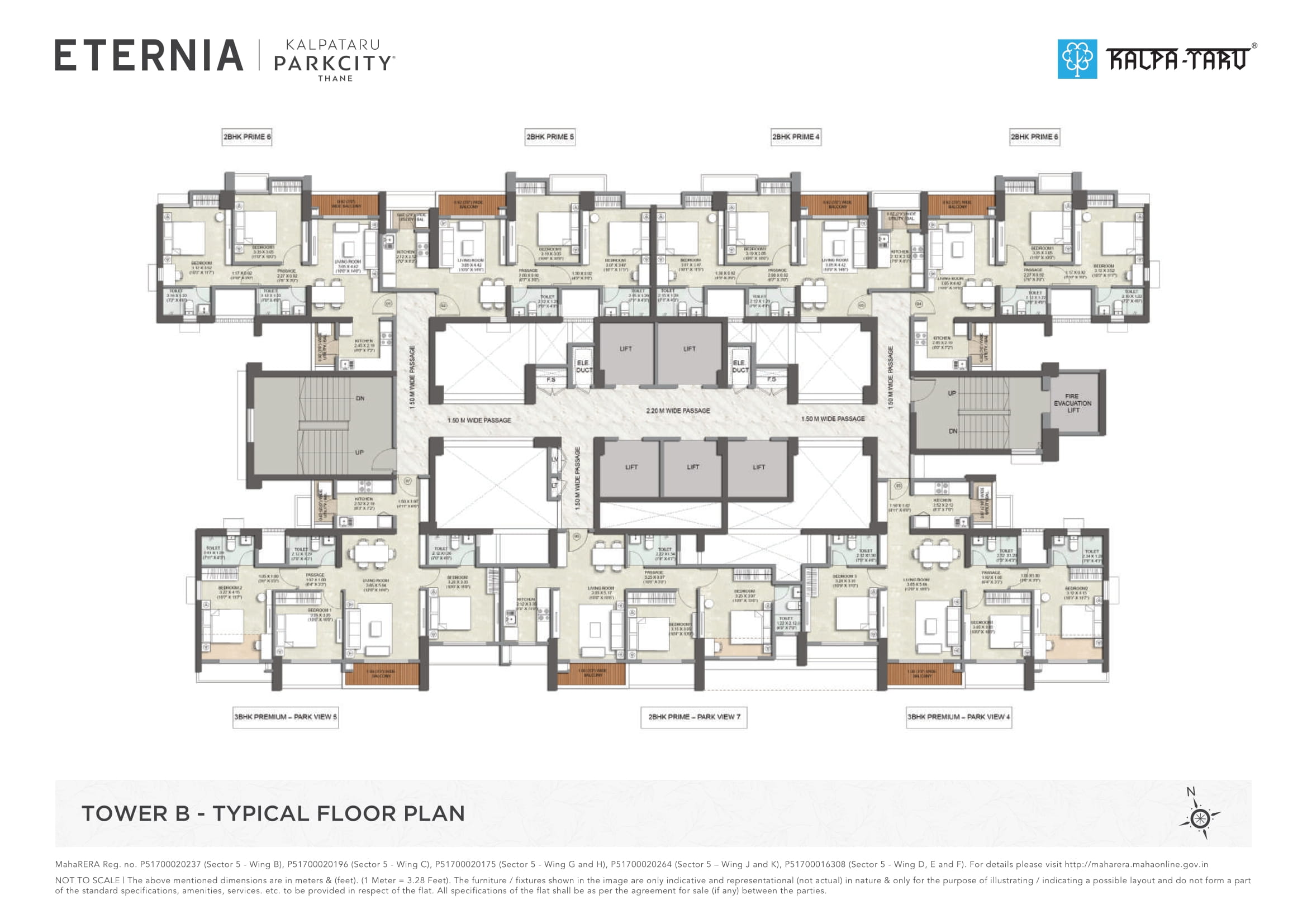  Eternia by Kalpataru Parkcity - 2 & 3 Bed Homes with Deck, Thane