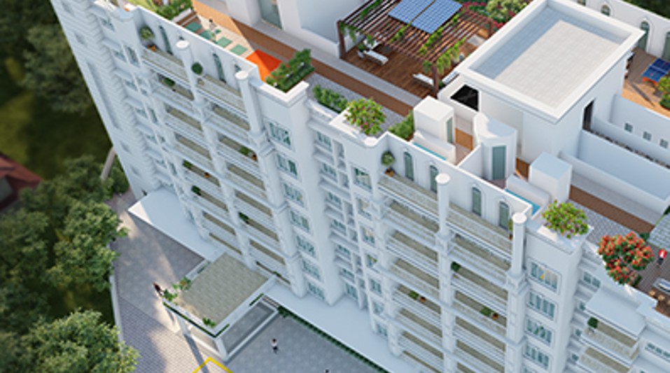 Raunak White House Residential 1BHK Flats in Thane